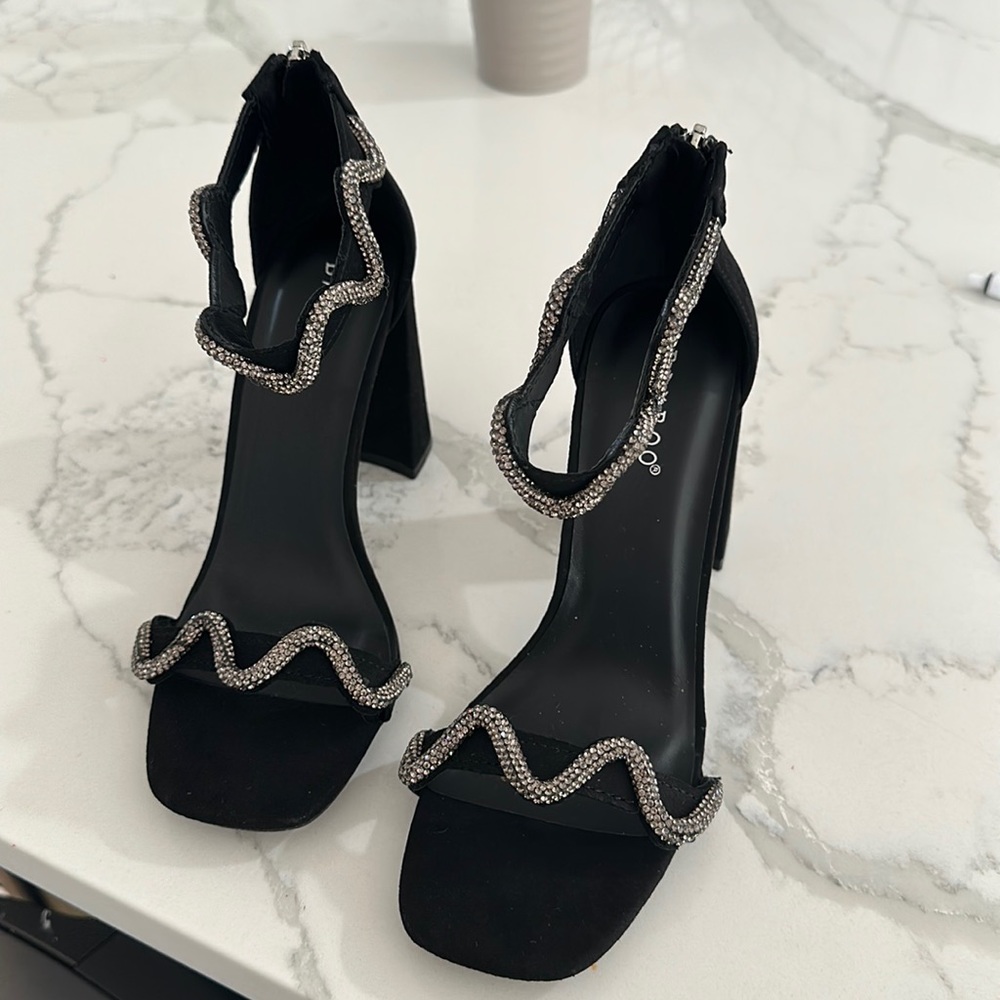 Black heels